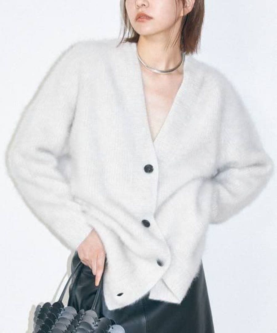 GALLARDA GALANTE カシミア混カーディガン