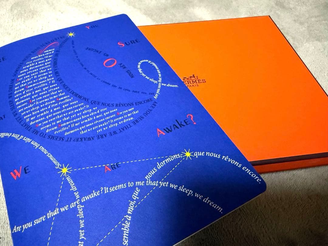 未使用　エルメス HERMES ホリデーギフト ノート 非売品 ノベルティ