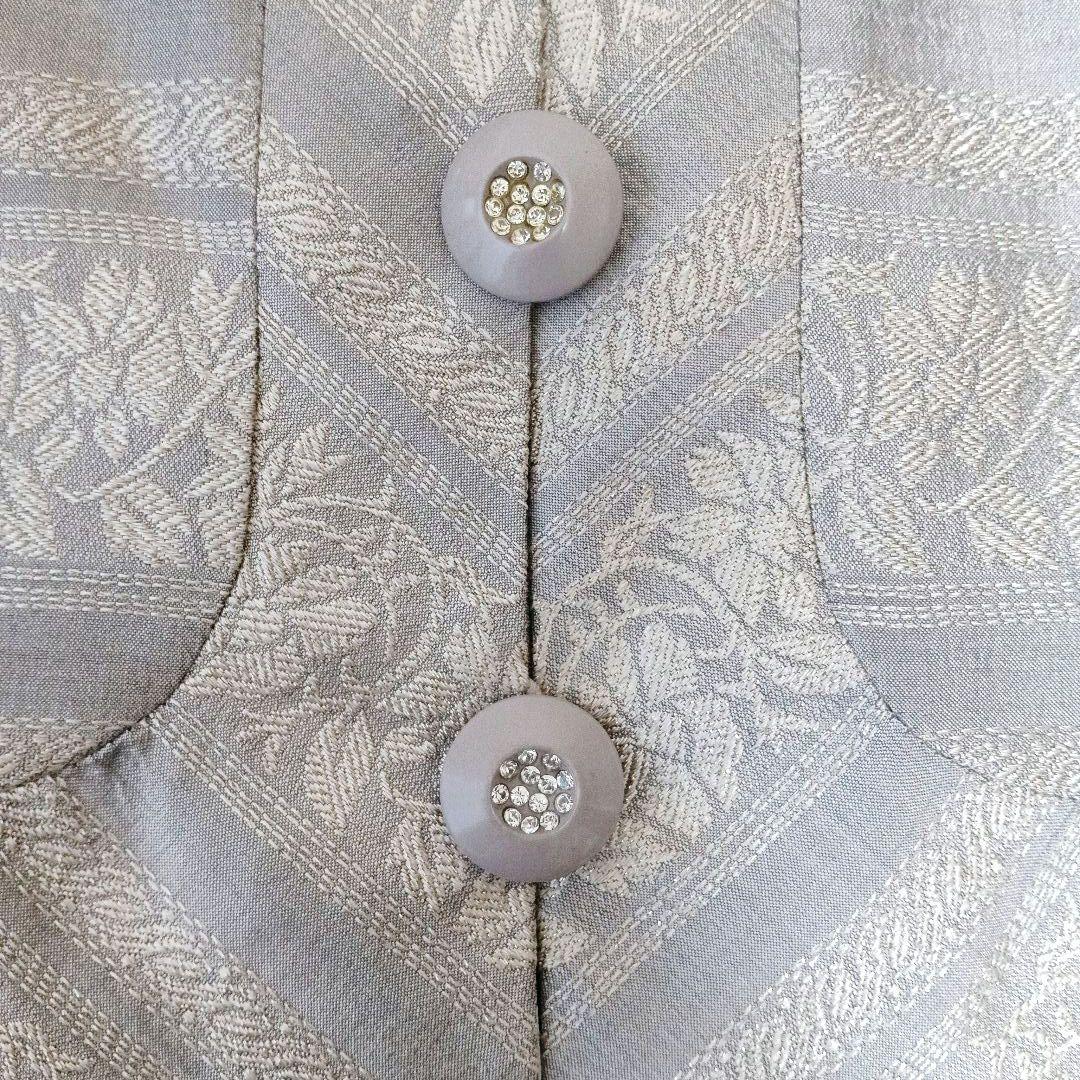 ユキコキミジマ　ソワール　15号シルク混　ジャケットのみ