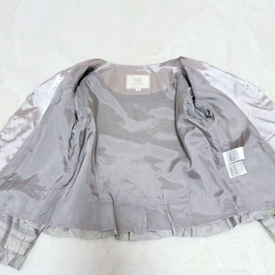 ユキコキミジマ　ソワール　15号シルク混　ジャケットのみ