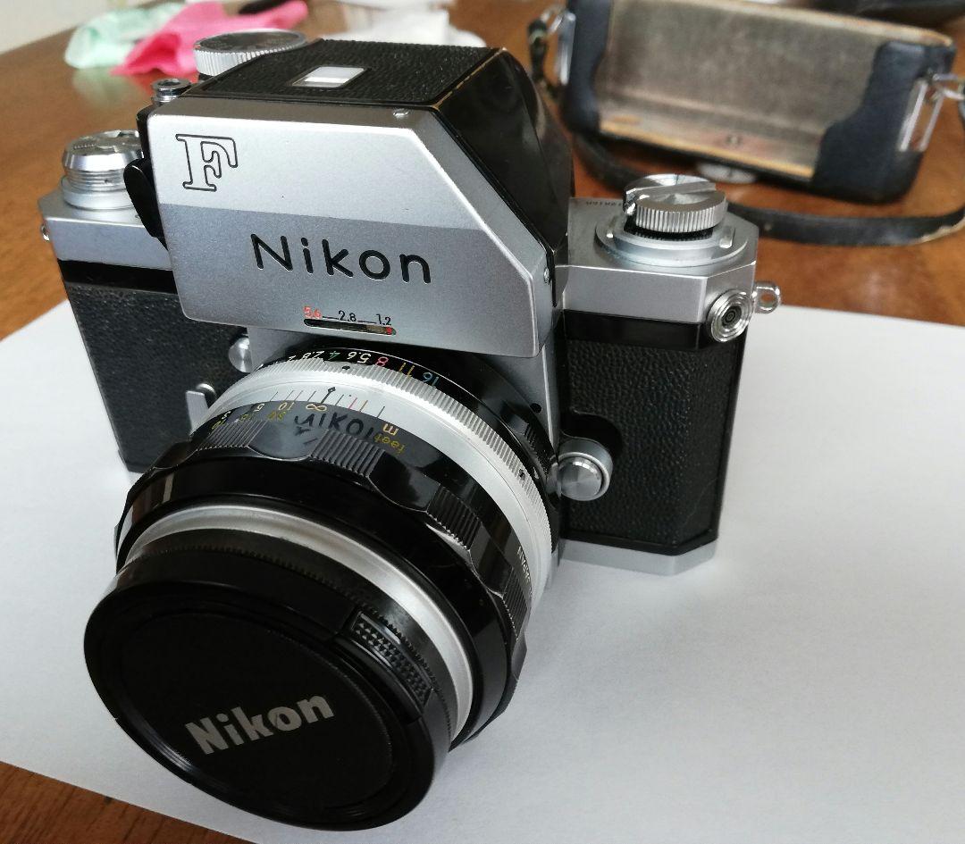 Nikon F 一眼レフ　フィルムカメラ　レンズ付き