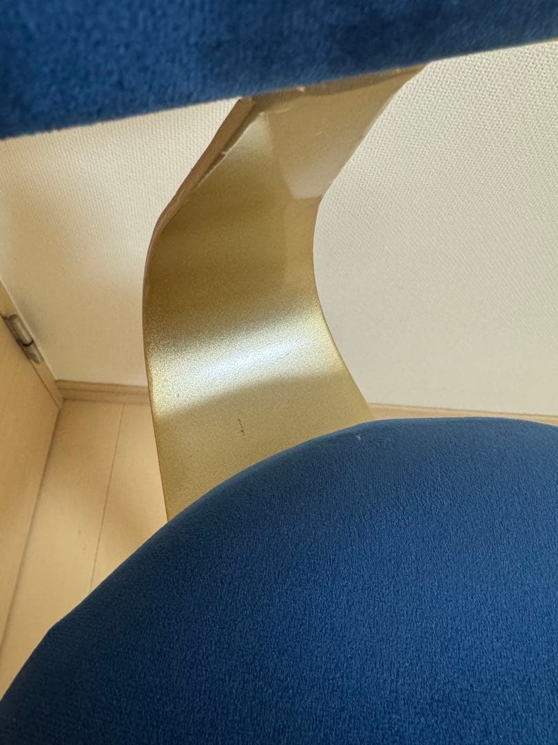 カウンターチェア　バースツール　バーチェア　ブルー