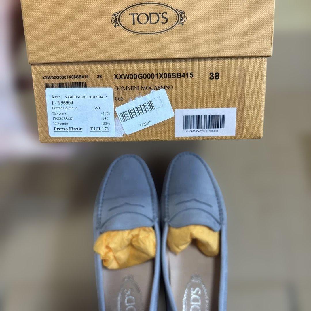 TOD’S ローファー　ドライビングシューズ　38