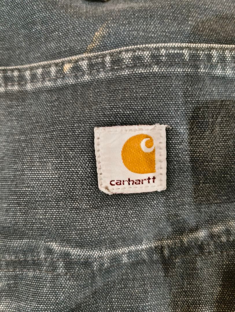 鬼フェード！Carhartt ワークパンツ ブラック　W34xL30