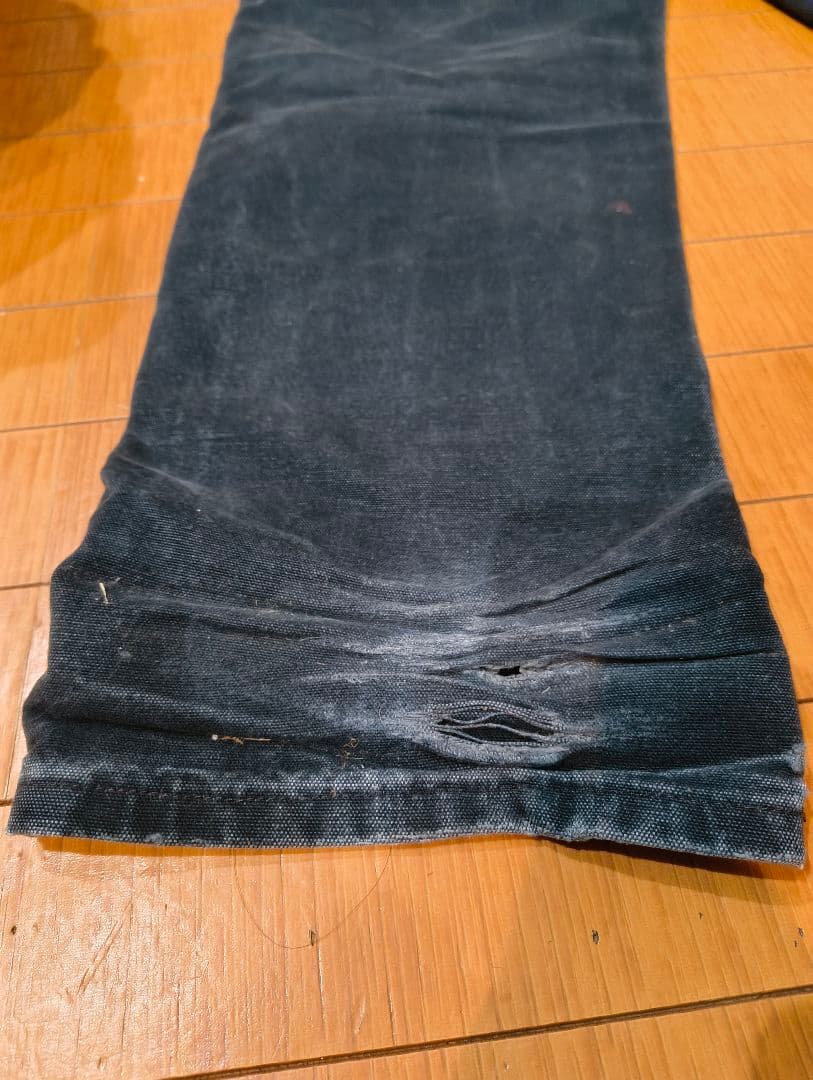 鬼フェード！Carhartt ワークパンツ ブラック　W34xL30