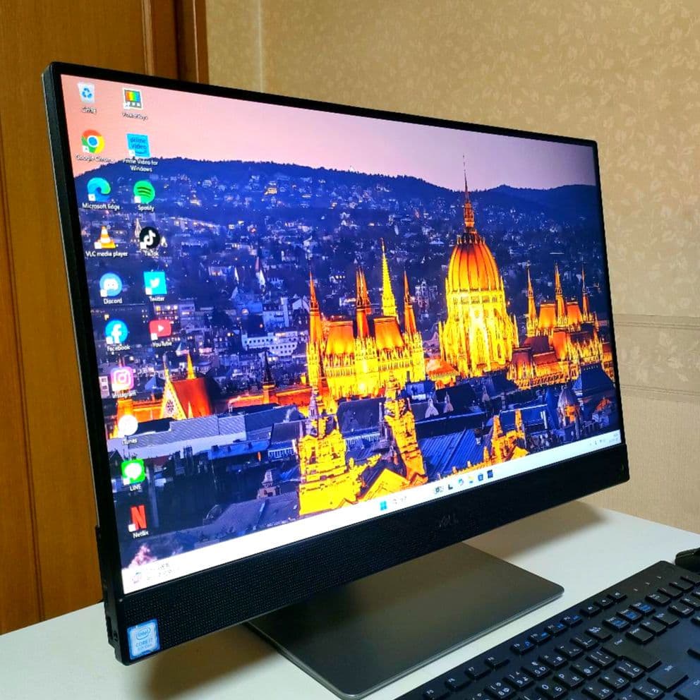 DELL一体型デスクトップ Win11／Office2024／爆速NVMeSSD