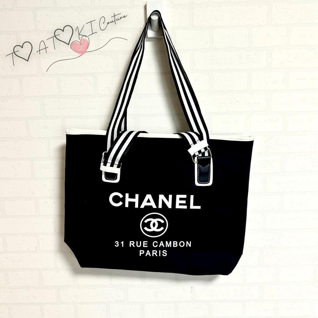 ❤CHANEL❤ 非売品 トートバッグ ブラック 大容量