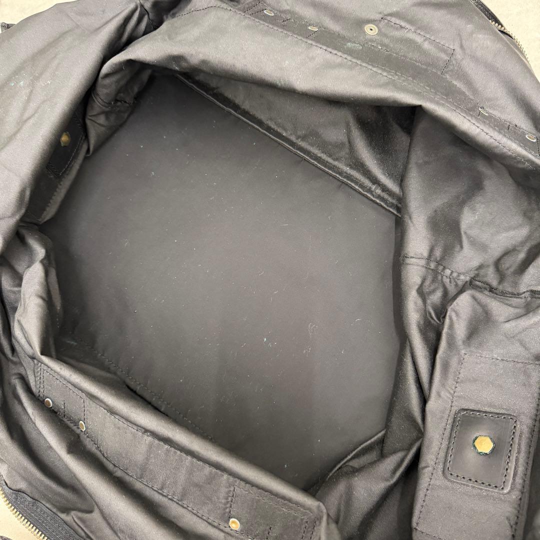 か*ち様 【美品】 フェリージ ボストンバッグ ナイロン ブラック Felisi