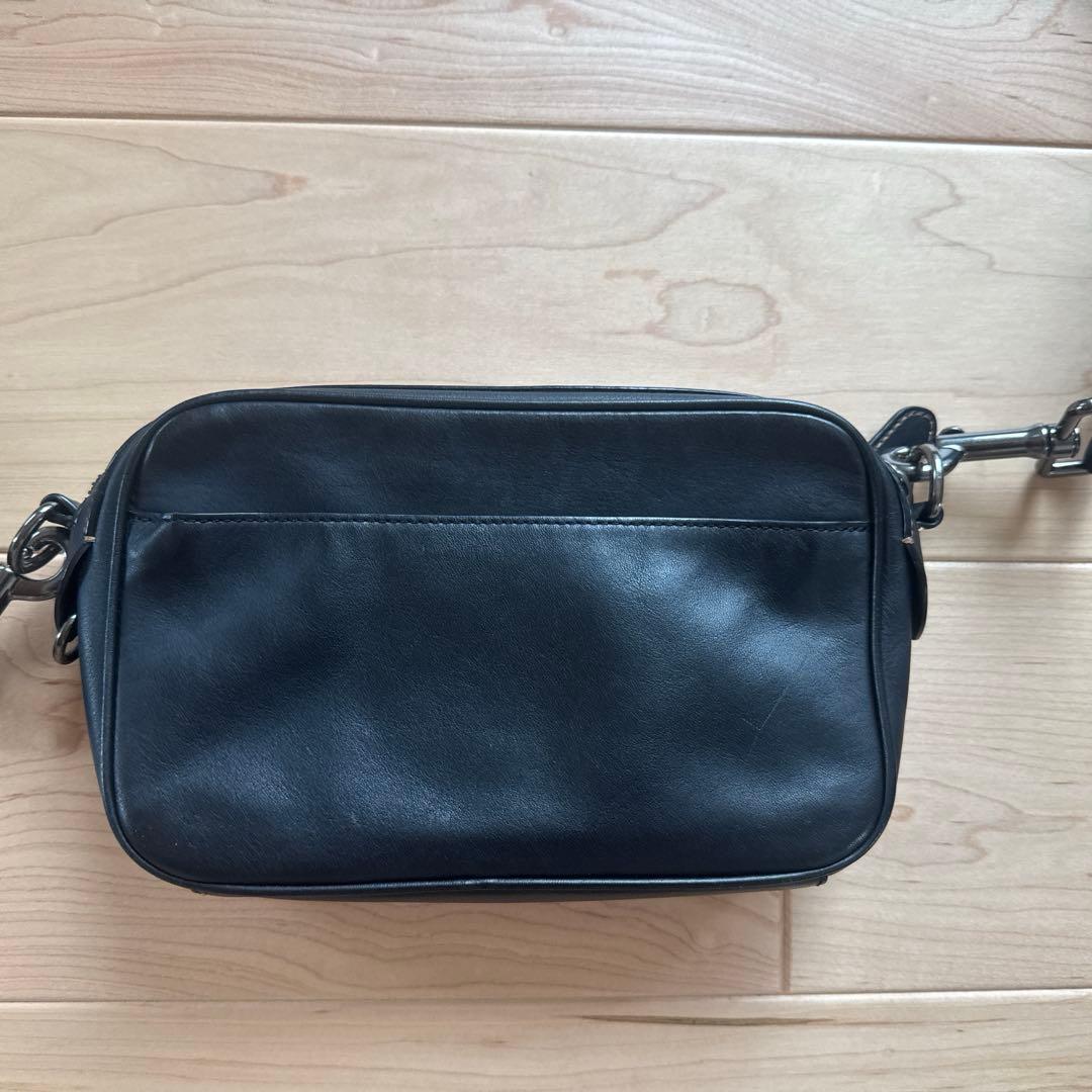 【COACH】グラハム　カメラバッグ　ショルダーバッグ　レザー 黒