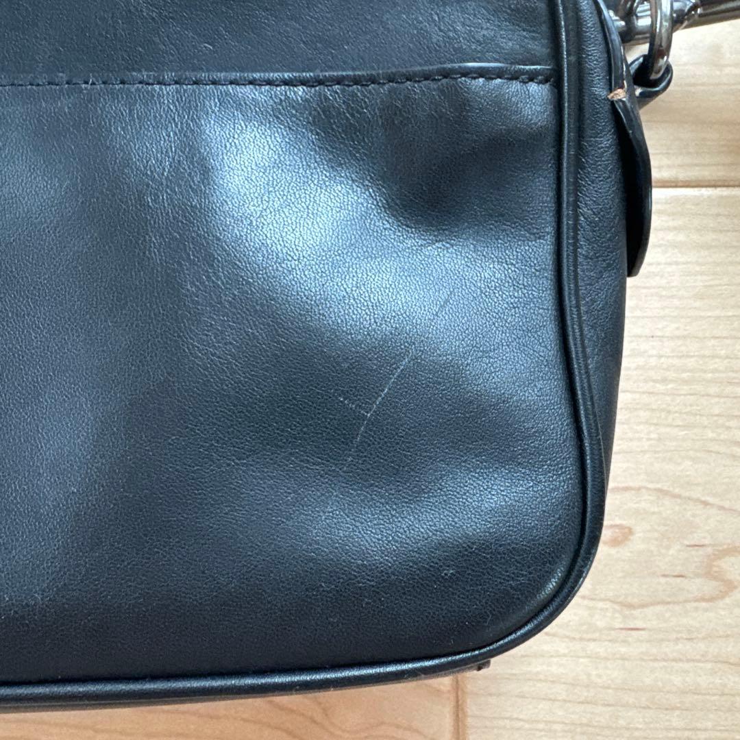 【COACH】グラハム　カメラバッグ　ショルダーバッグ　レザー 黒