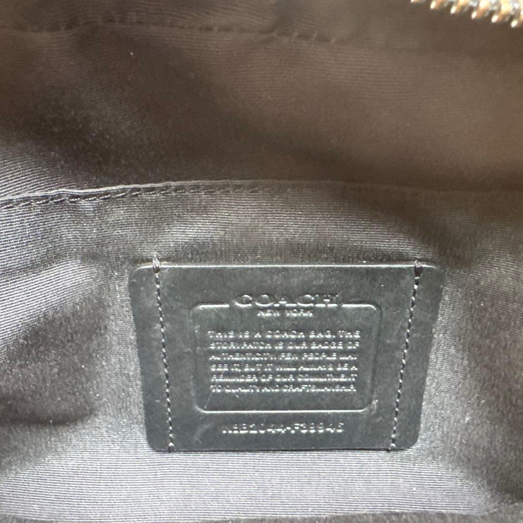 【COACH】グラハム　カメラバッグ　ショルダーバッグ　レザー 黒