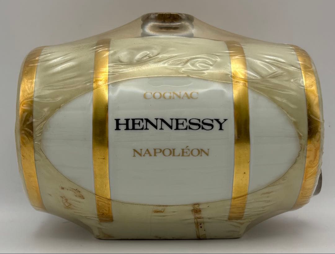 未開栓 Hennessy ヘネシー ナポレオン 樽型陶器ボトル コニャック