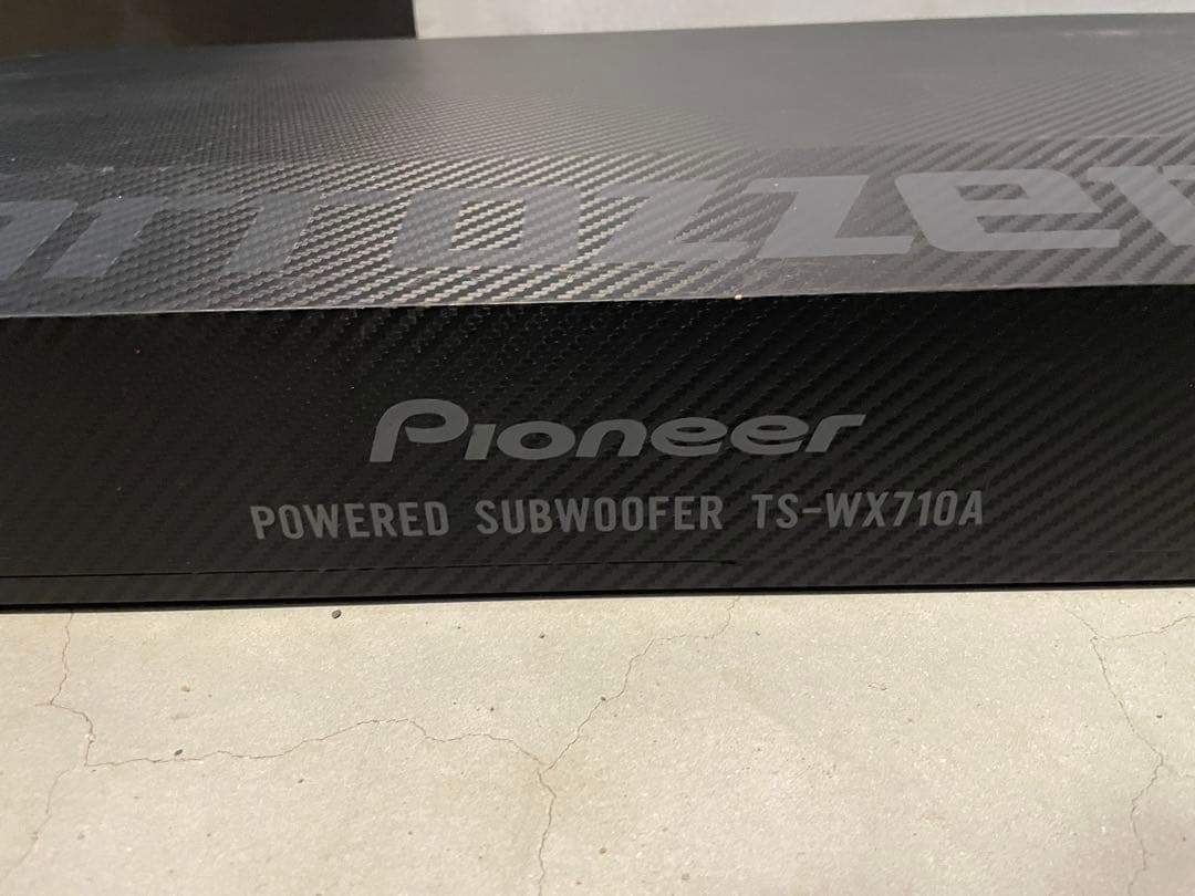 カロッツェリア サブウーファー TS-WX710A