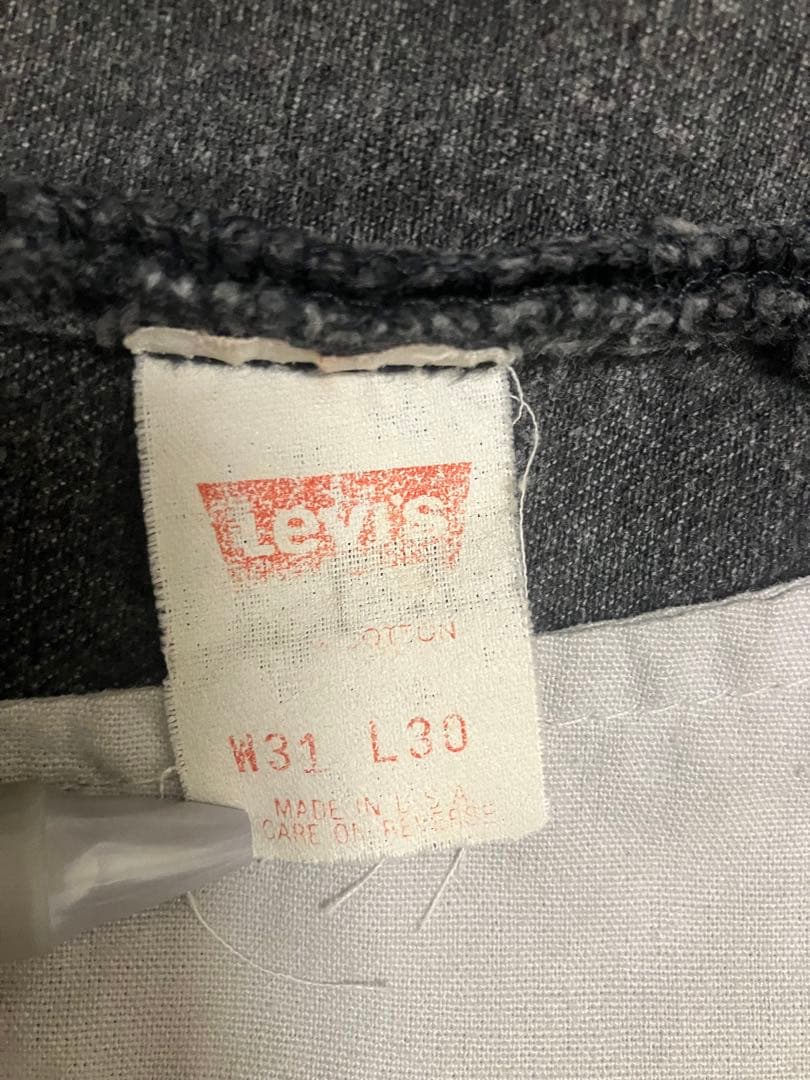 リーバイス USA製 Levi s 501 ブラック　 デニム　アメリカ　90s