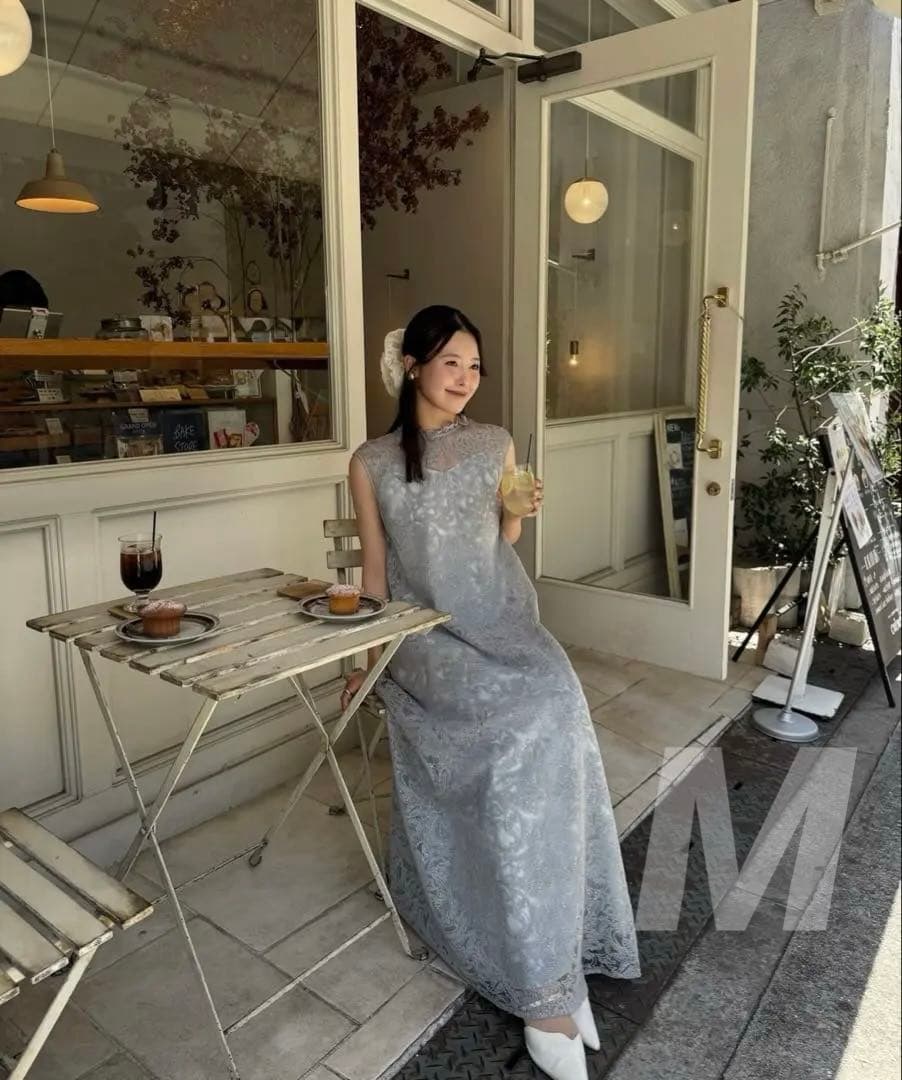 ★新品★リルアーPrism lace A-line dress結婚式　パーティー