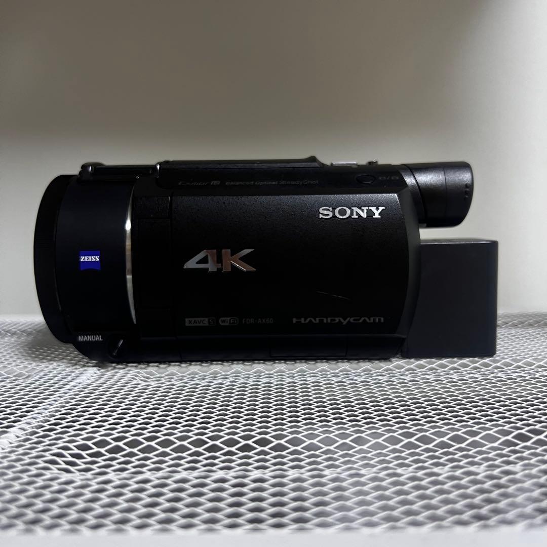 ※専用※【美品・付属品完備】SONY 4K ビデオカメラ FDR-AX60