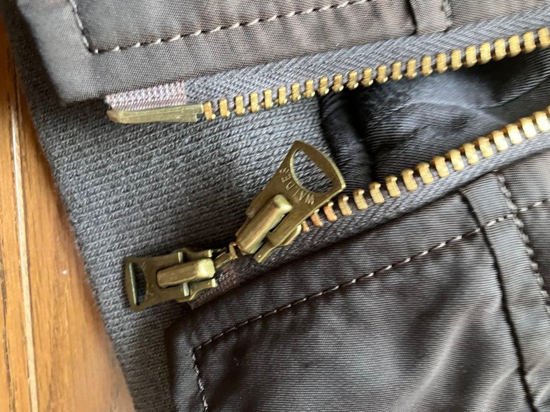 ほぼ新品✨RIAM-PLAGE プラージュMA-1ジャケット 茶