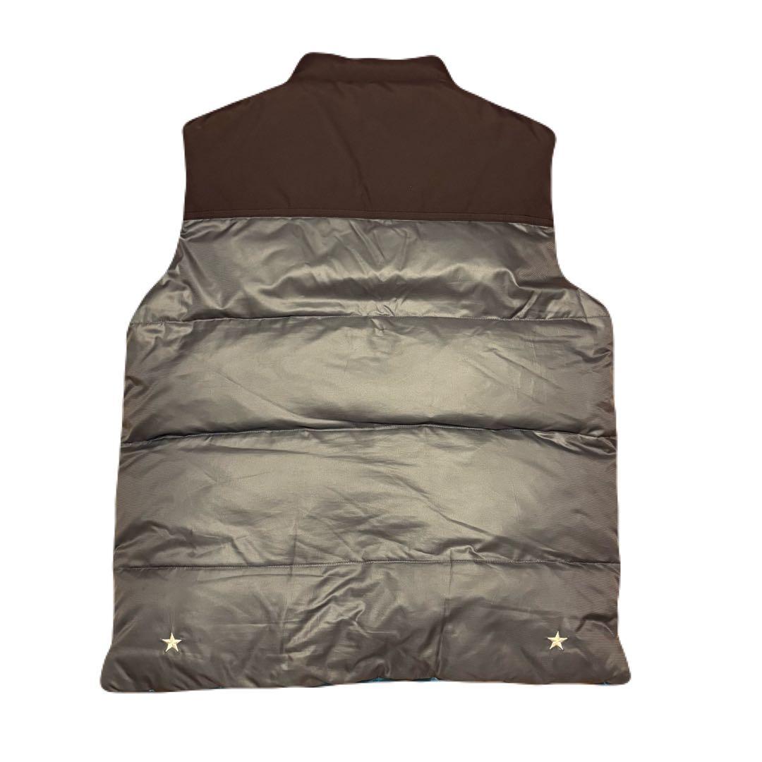 ヤ*ス様 m&m リバーシブルダウンベスト UNRIVALEDコラボ