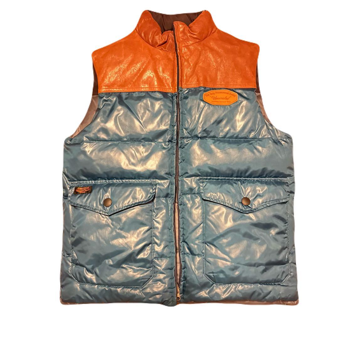 ヤ*ス様 m&m リバーシブルダウンベスト UNRIVALEDコラボ