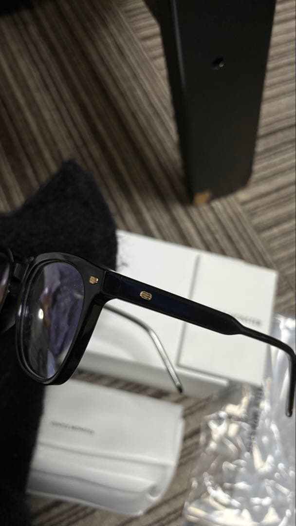 【美品】Gentle Monster ジェントルモンスター クリアレンズ メガネ