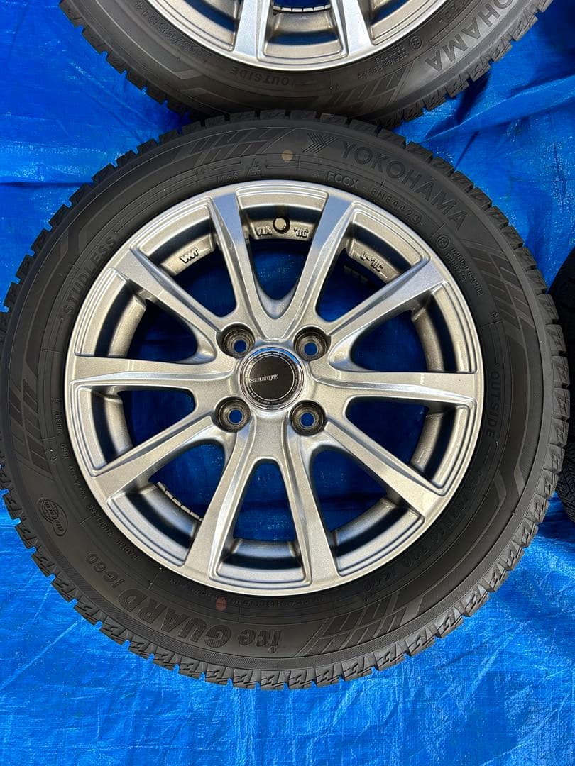 165/65R14スタッドレス4本セット　タンク、ルーミー等に！2023年製造