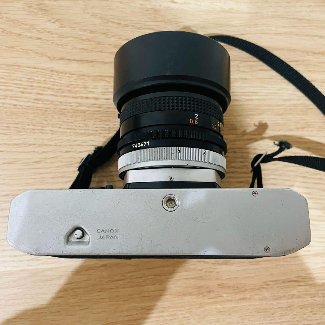 CANON キヤノン FTb ボディ シルバー FD 50mm フィルムカメラ