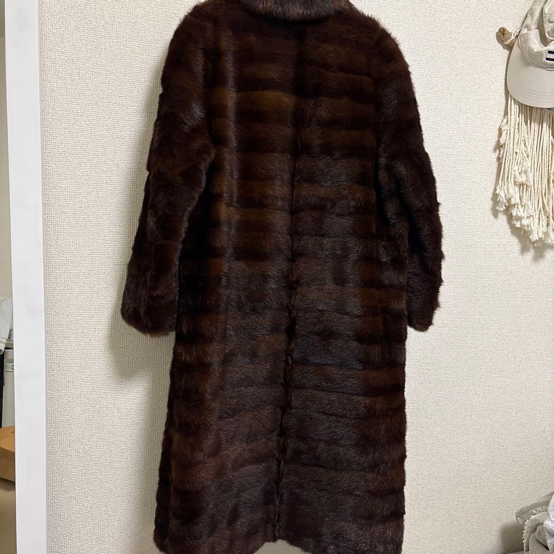 伊勢丹 ミンクのコート 15号