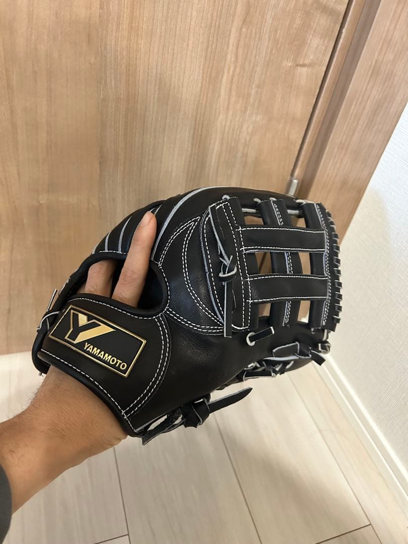YGS CG98 IN ブラック　美品　小指2本　ジュテルレザー　硬式内野