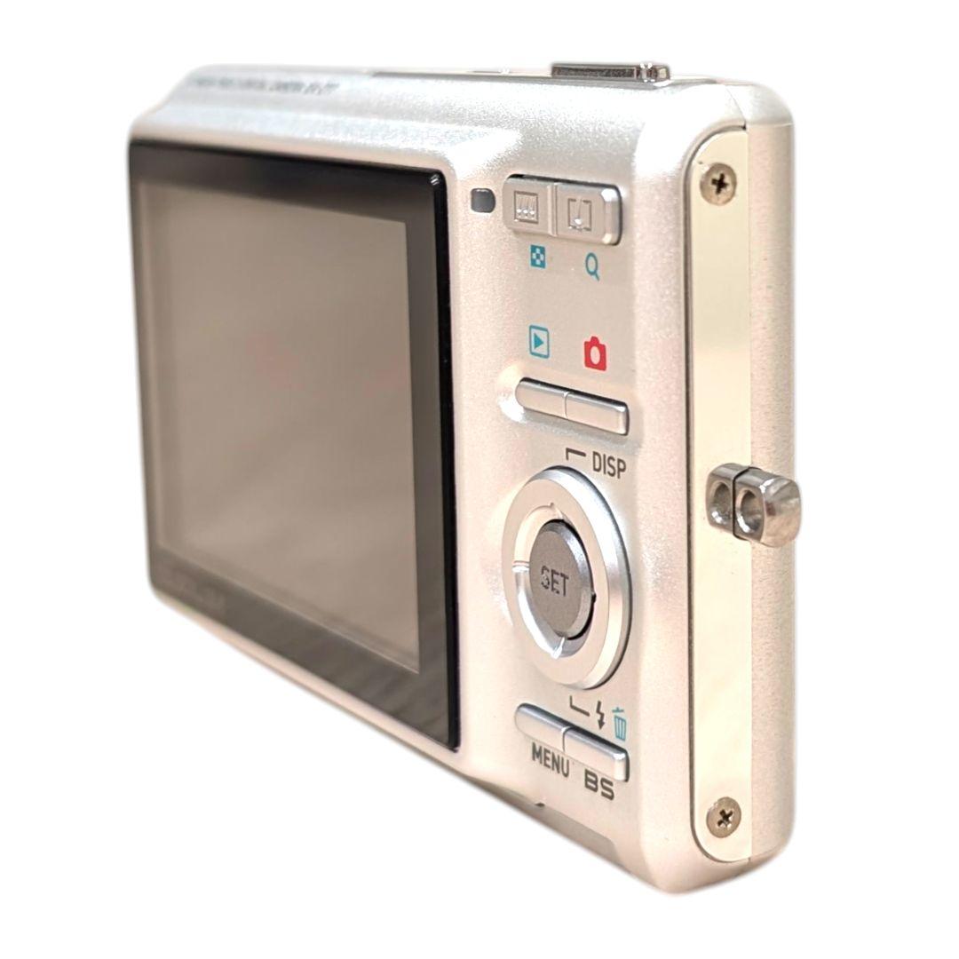 美品 動作確認済 CASIO EX-Z77 シルバー デジカメ 充電器 SD