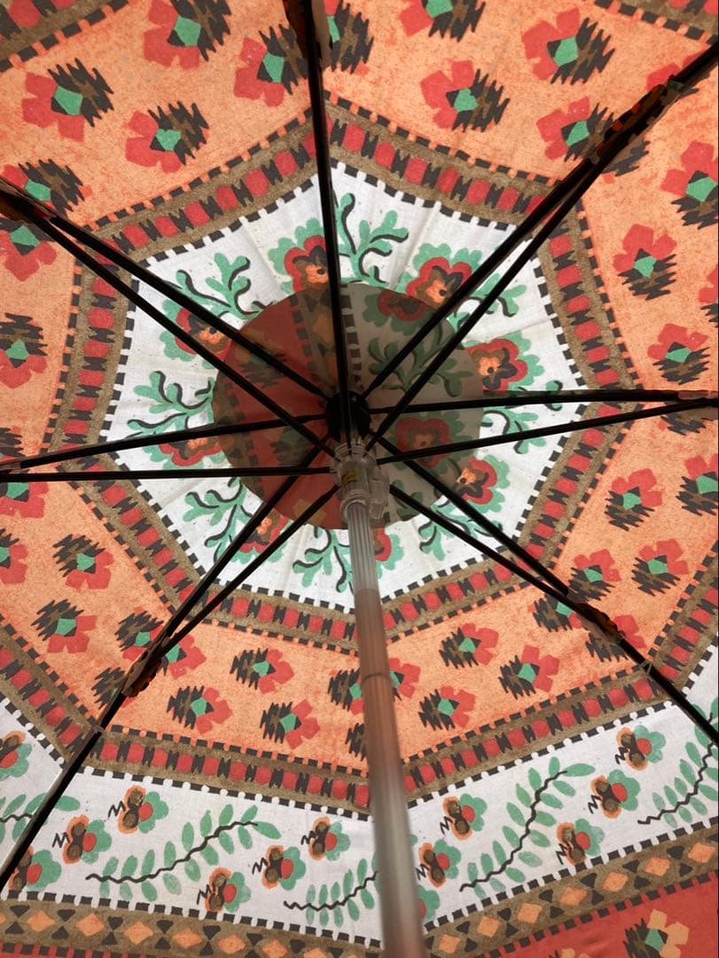 ヴィヴィアンウエストウッド　晴雨兼用　日傘　傘 パコダ型　刺繍　花柄