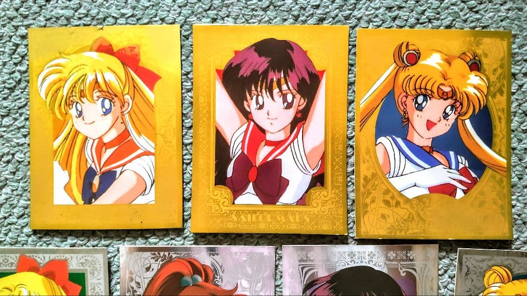 SailorMoonCardセーラームーン カードダス 7枚セット