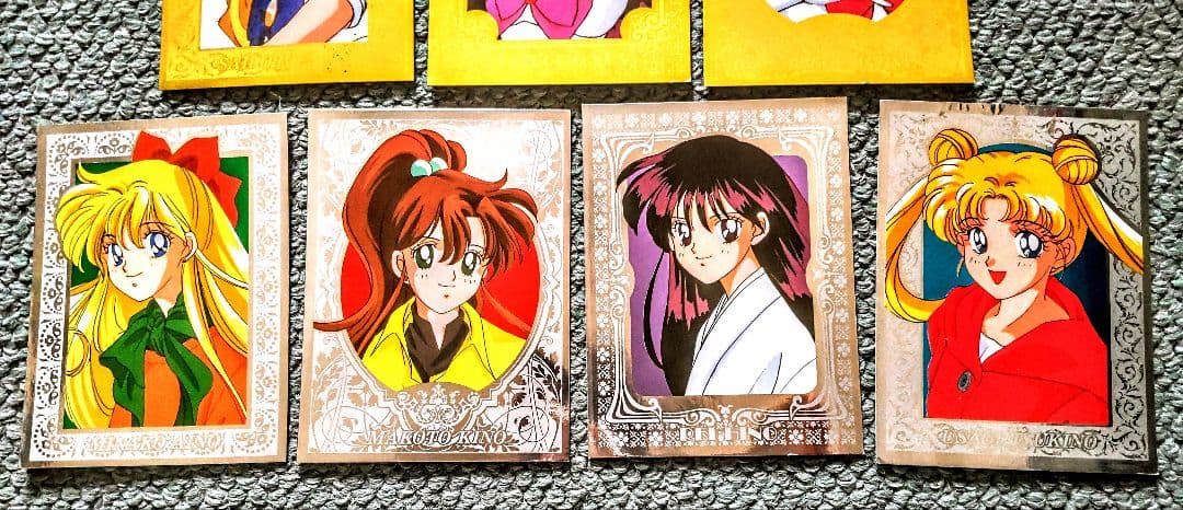 SailorMoonCardセーラームーン カードダス 7枚セット
