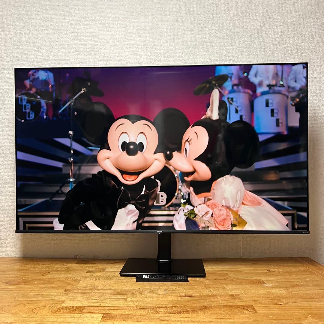 ハイセンス 65V型 液晶テレビ 4Kチューナー内蔵 65E6G 動画アプリ搭載