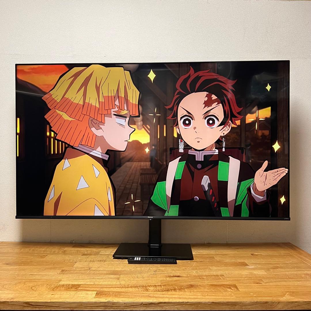 ハイセンス 65V型 液晶テレビ 4Kチューナー内蔵 65E6G 動画アプリ搭載