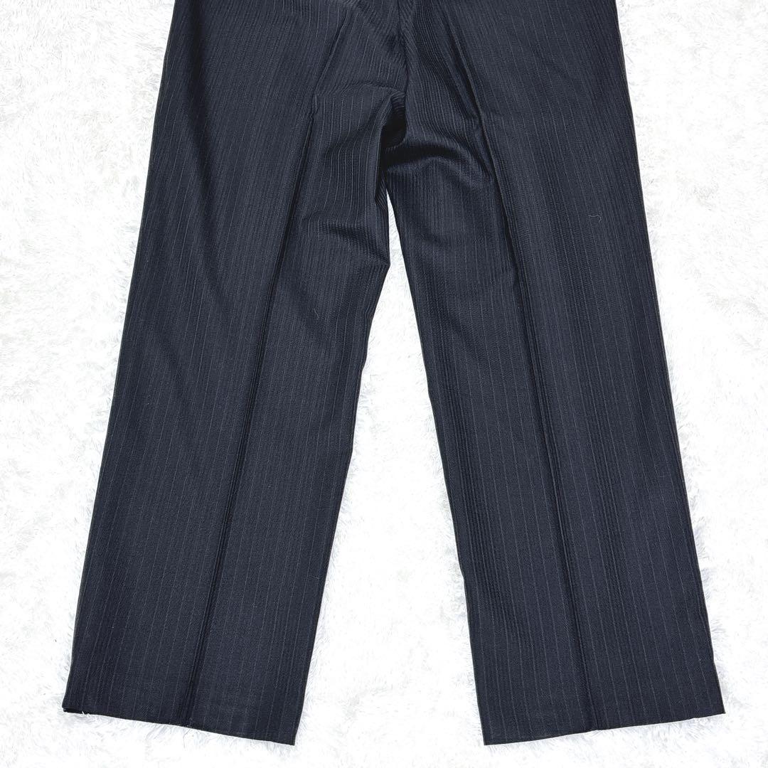 希少サイズ✨REGAL リーガル ダークブルー ストライプ ビジネススーツ