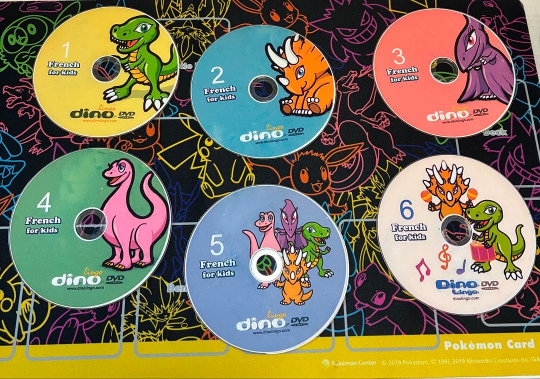 知育用　ディノリンゴ(フランス語)DVD (Dino Lingo French)