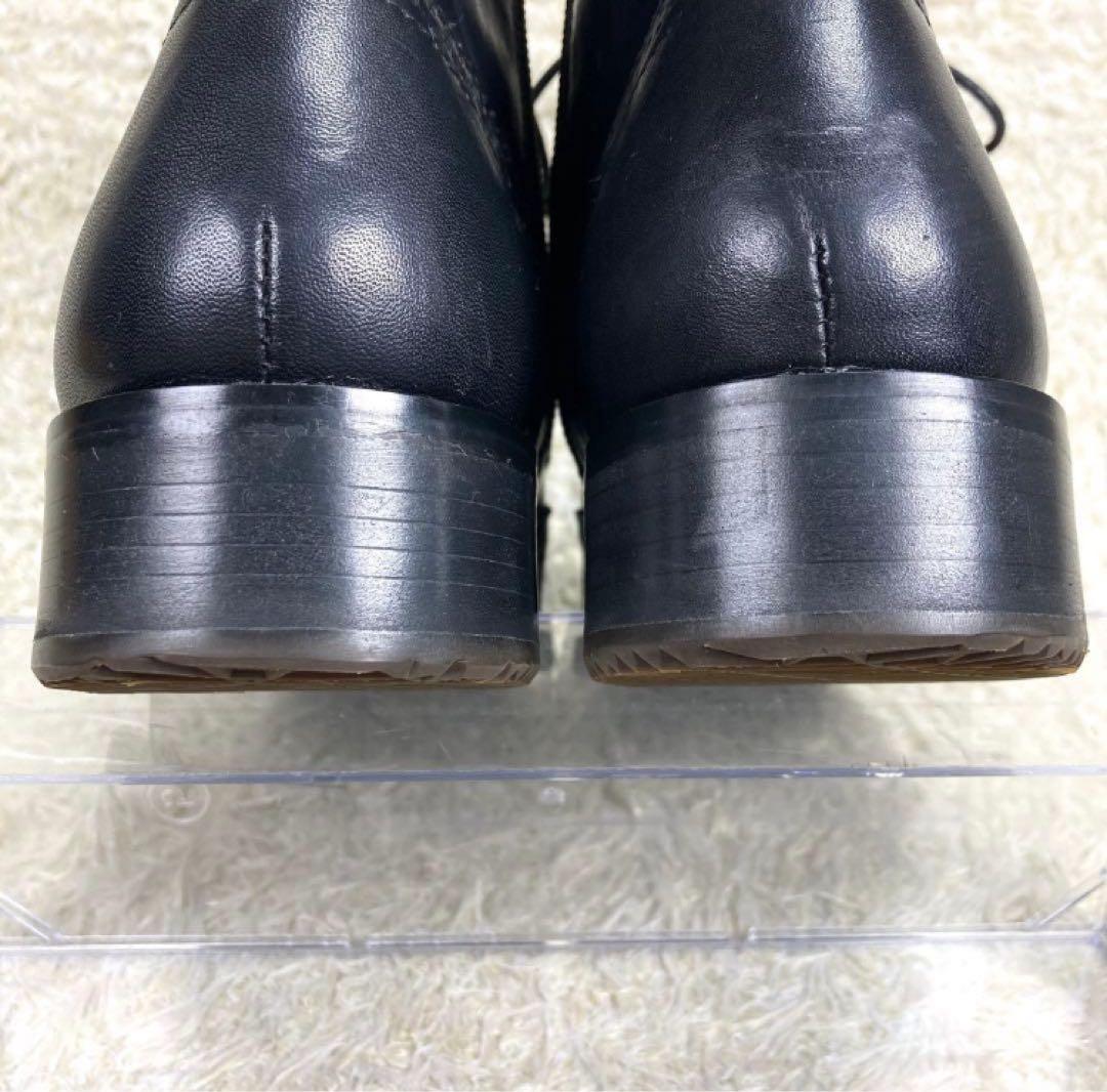 『未使用級』リーガル レースアップブーツ サイドジップ 23 ゴアテックス