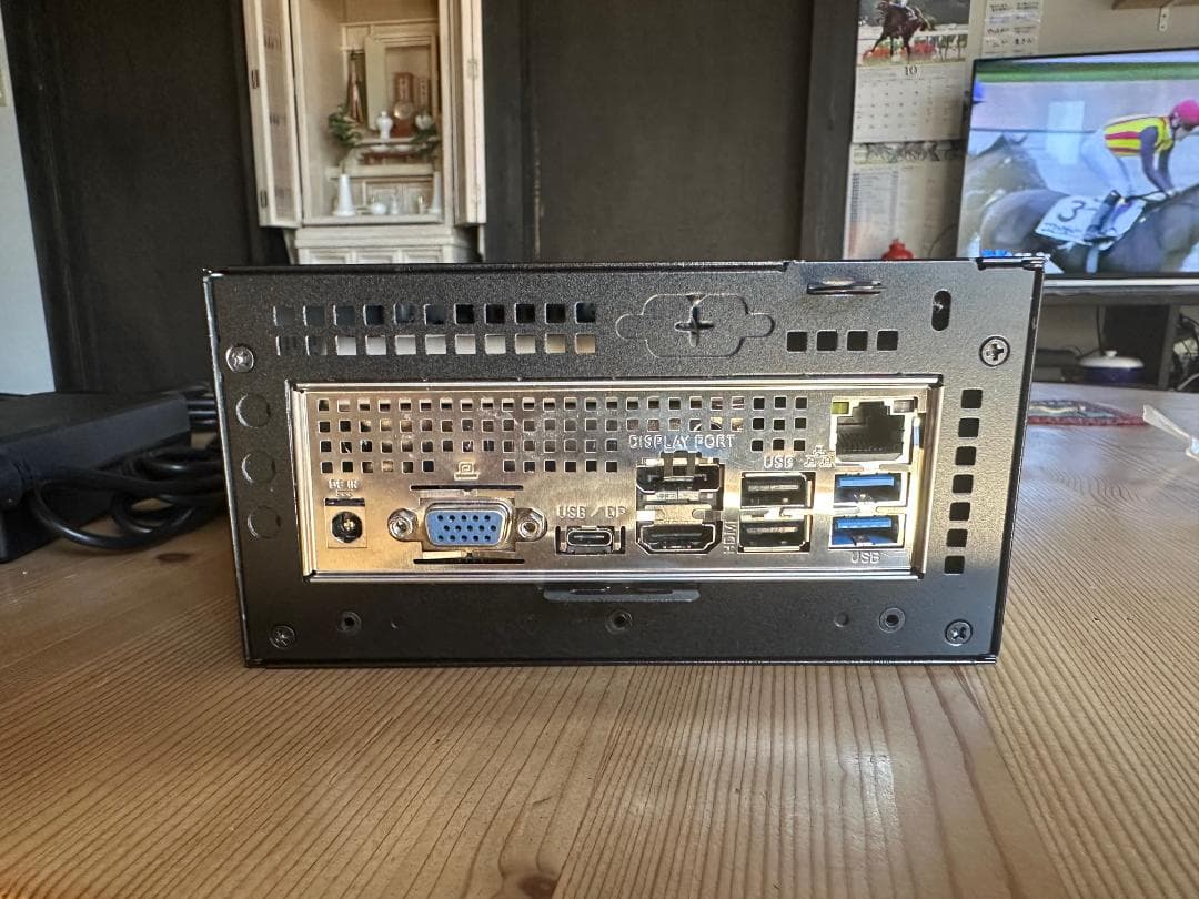 自作PC DeskMini B660 i3-12100 メモリ16GB SSD