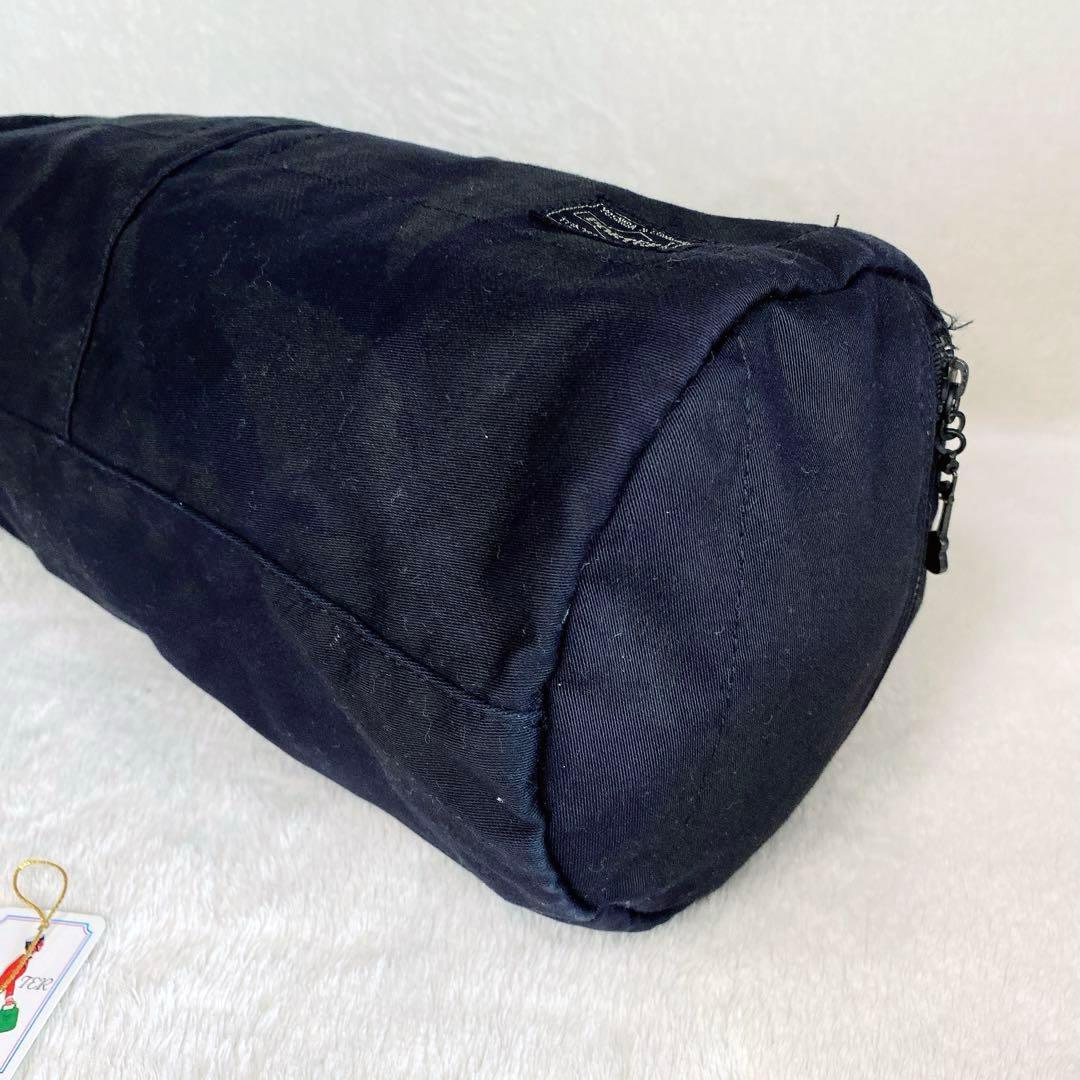 美品 希少✨PORTER ポーター　ドラムバッグ　ミニボストン　アロハ　ブラック