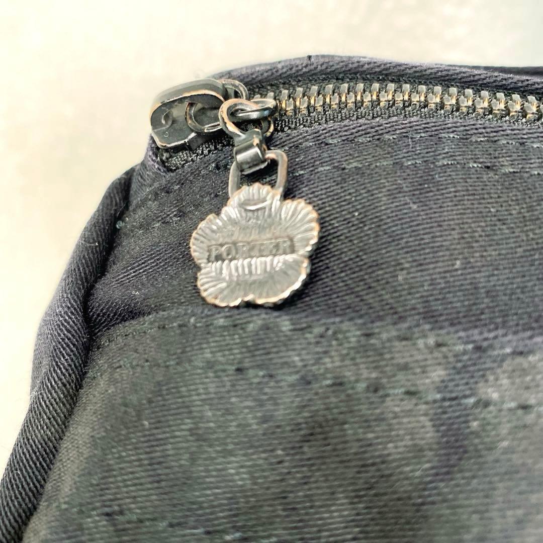美品 希少✨PORTER ポーター　ドラムバッグ　ミニボストン　アロハ　ブラック