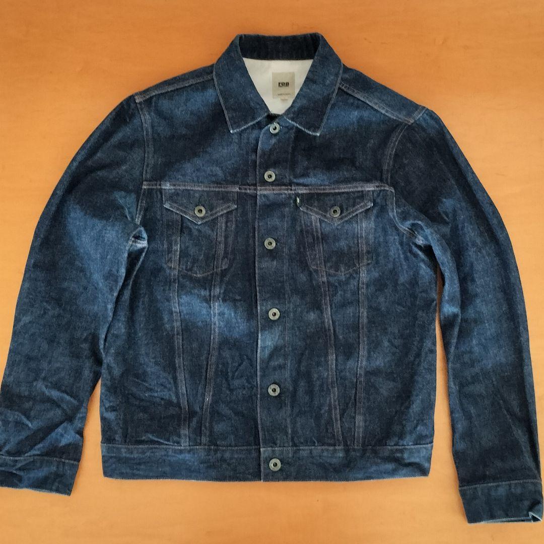 FOB FACTORY F2340 3rdタイプ セルビッチ デニムジャケットL