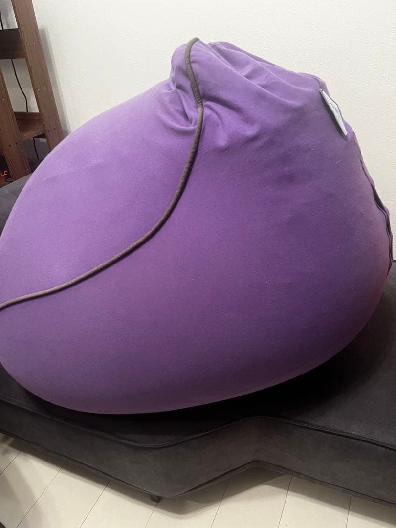さ*ん様 yo-gurt ビーズクッション 紫色