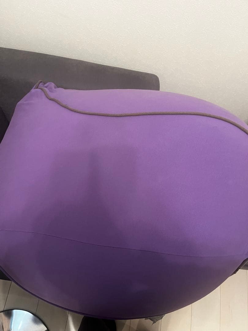 さ*ん様 yo-gurt ビーズクッション 紫色