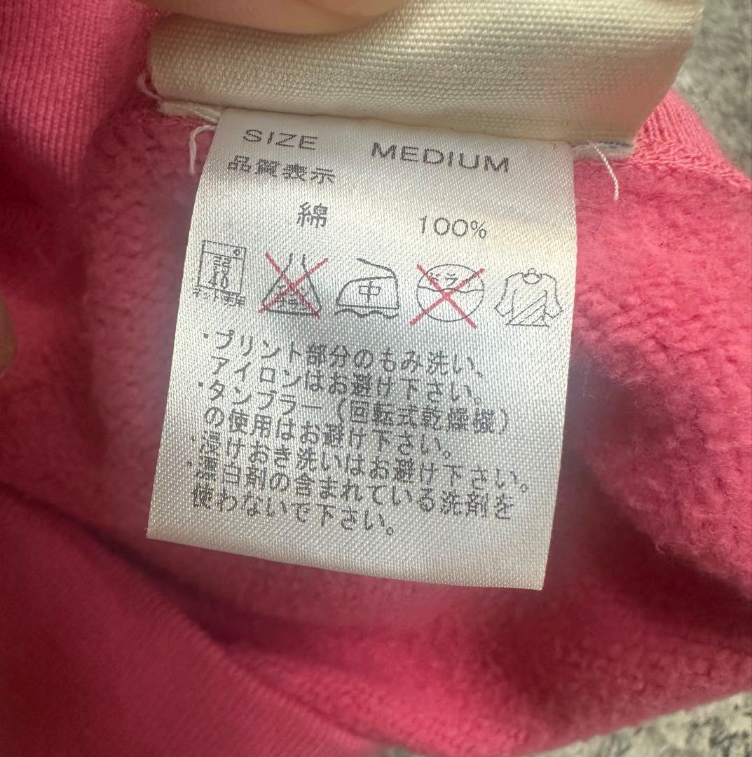 ウエアハウス×ピーナッツ スヌーピー スウェット ピンク　M