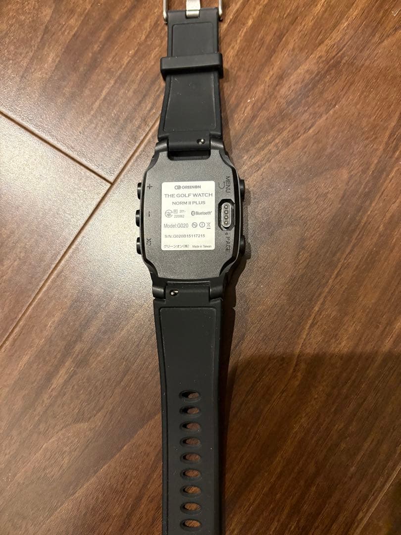 ゴルフ用GPSウォッチ NORM II PLUS ブラック