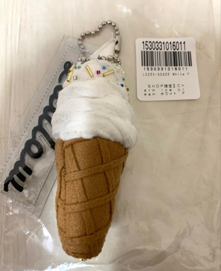 ラドロー ludlowアイスクリームチャーム　オバケチャーム 2点セット