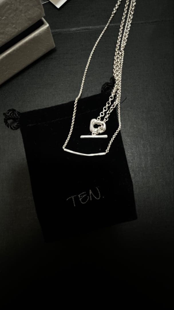 TEN. SILVER925 バブルラリエット