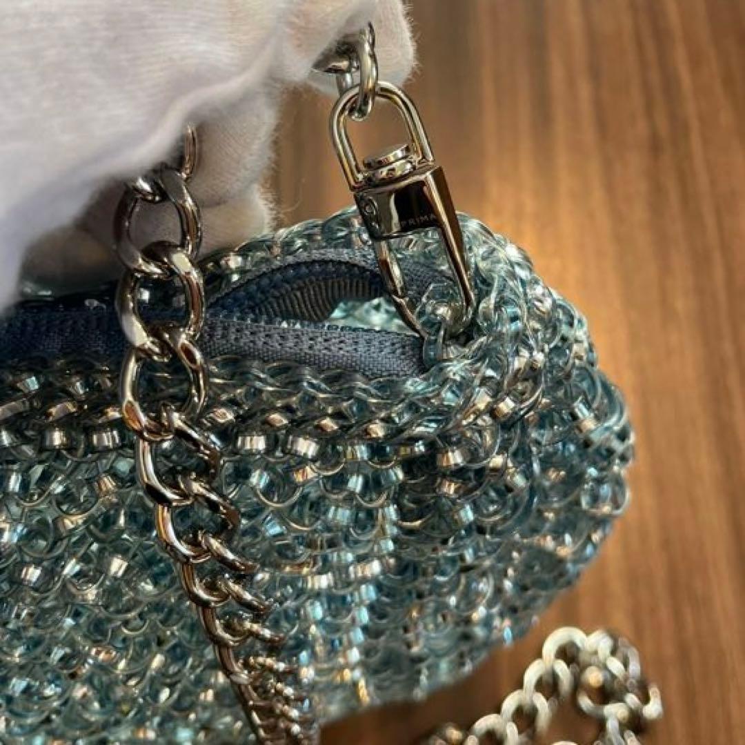 【美品】アンテプリマ クラッチバッグ （チェーンストラップ）