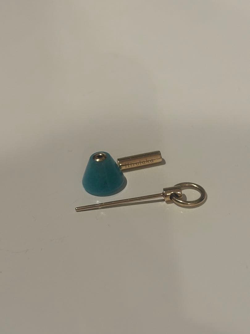 Hirotaka ドアノッカーピアス⭐︎アマゾナイト