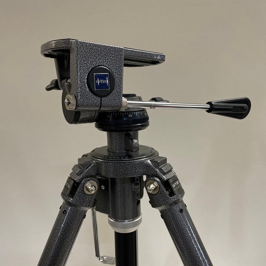 【中古美品】gitzo ジッツォ　g412 三段三脚+雲台g1570